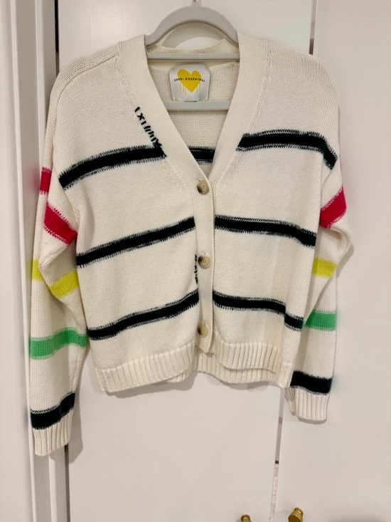 Kerri Rosenthal Sweaters - Kerri Rosenthal Striped Cardigan - Sz Medium